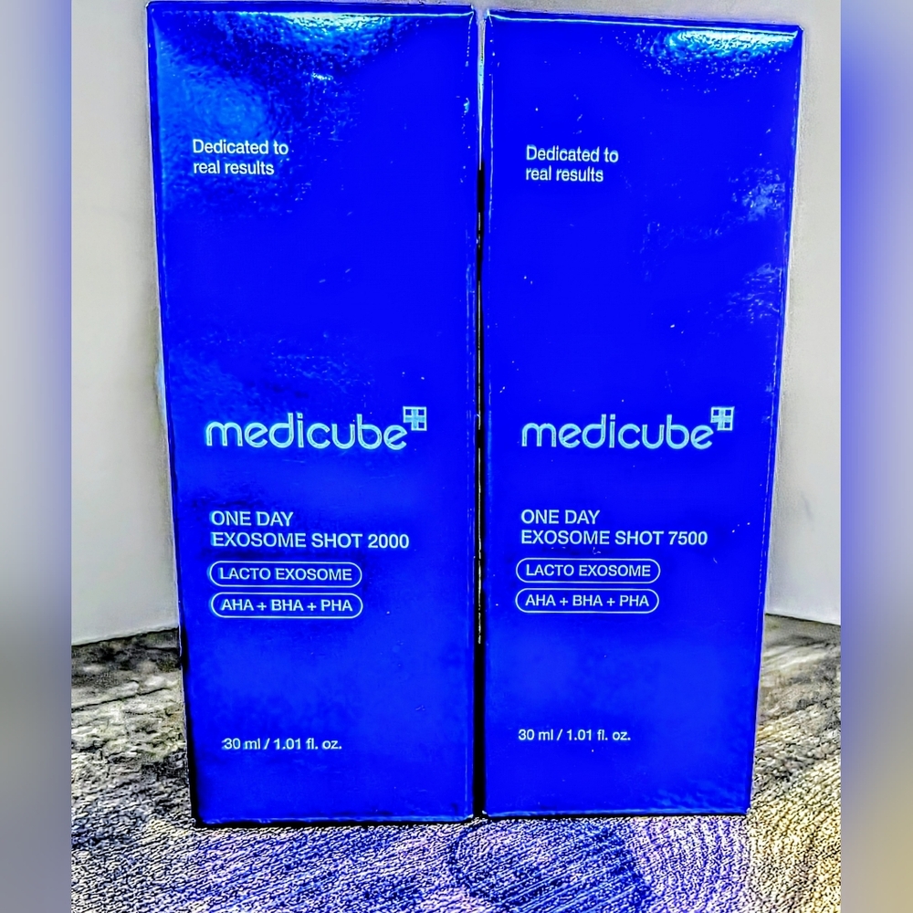 Medicube One Day Exosome Shot Pore Ampoule 2000 & 7500
